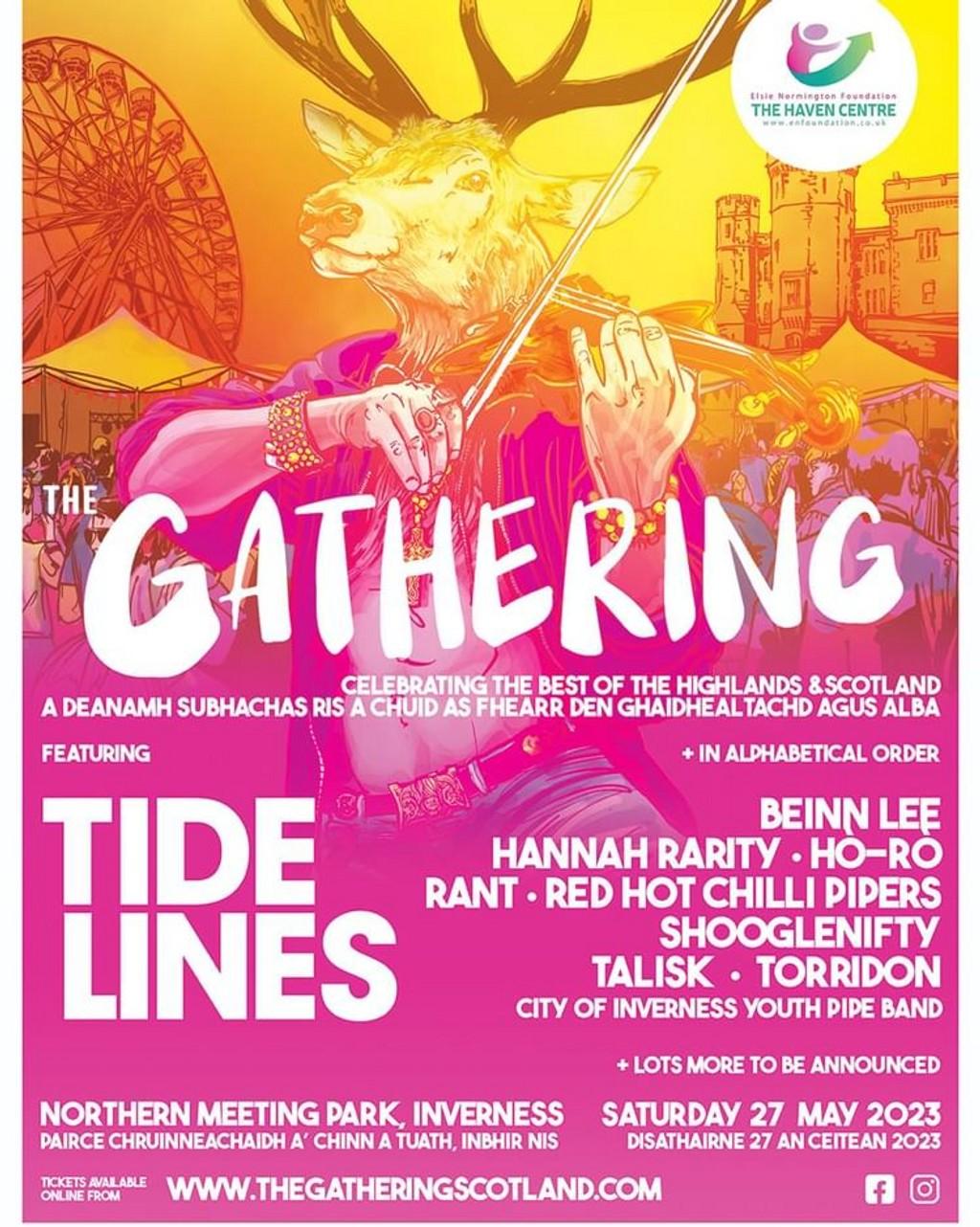 Lineup Poster The Gathering 2023