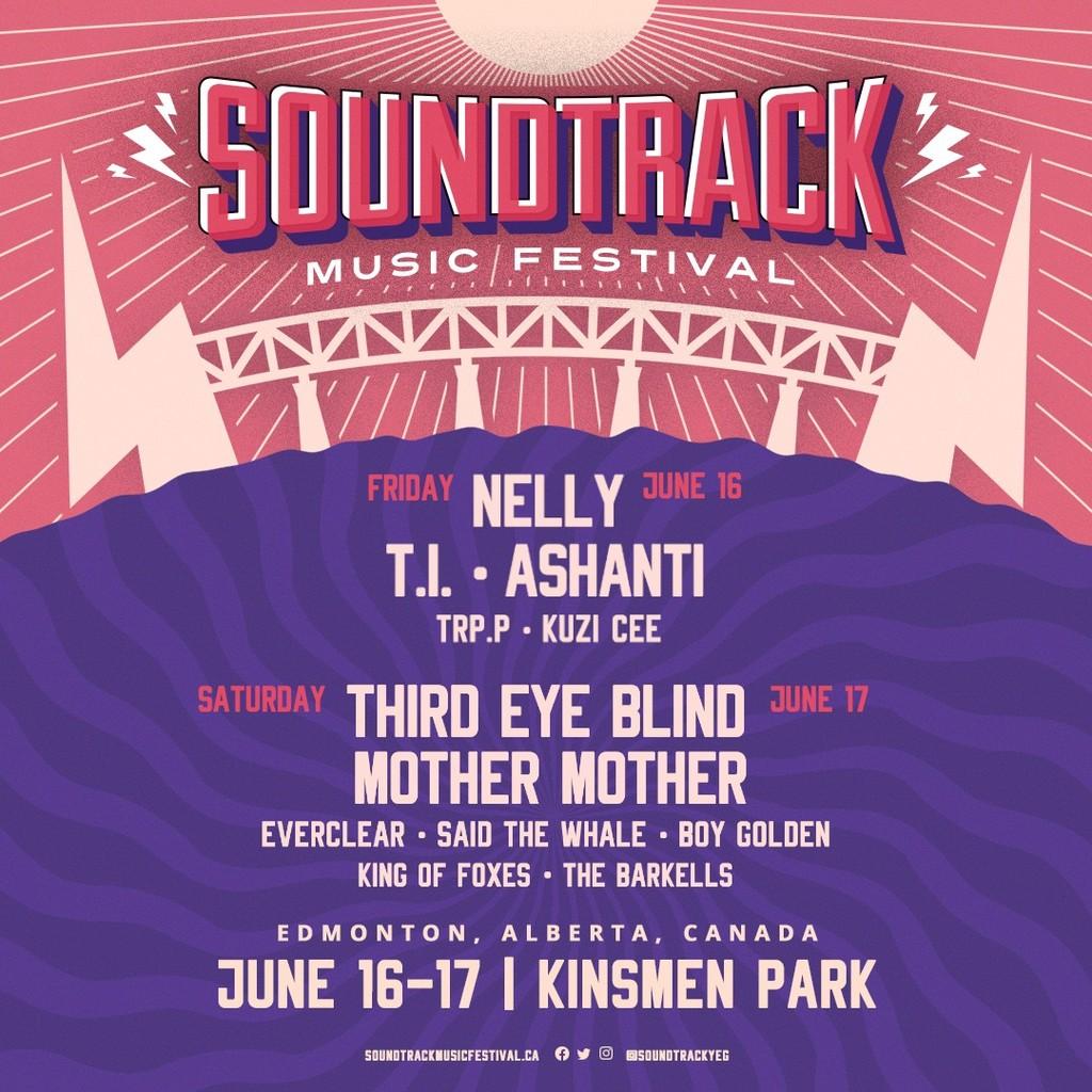 Lineup Poster Soundtrack Music Festival 2023