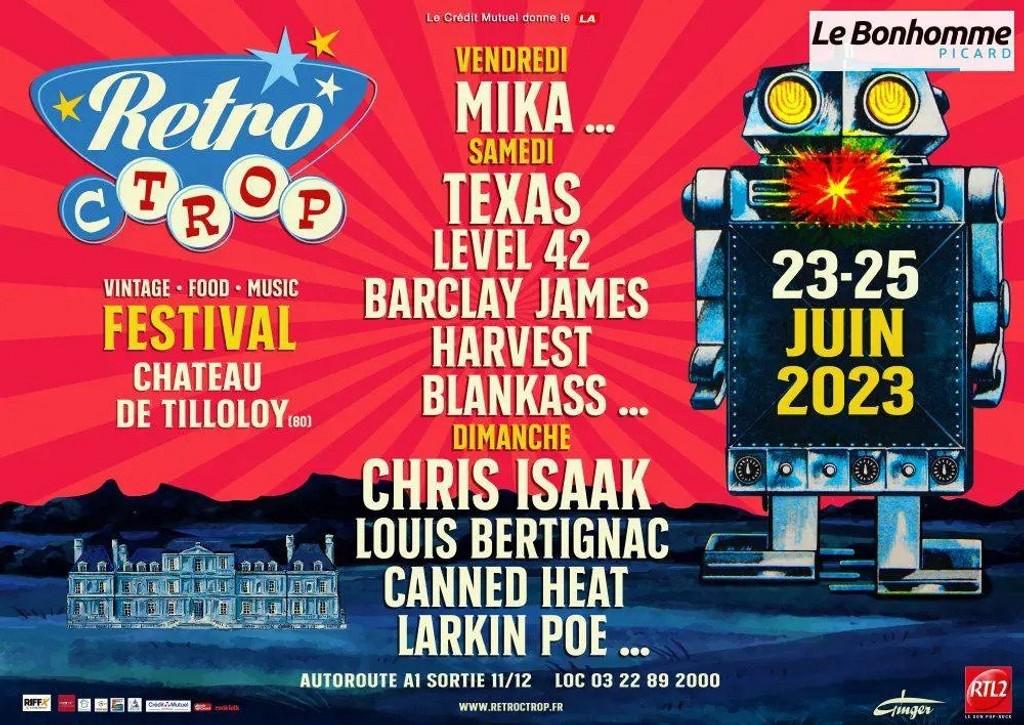 Lineup Poster Retro C Trop 2023