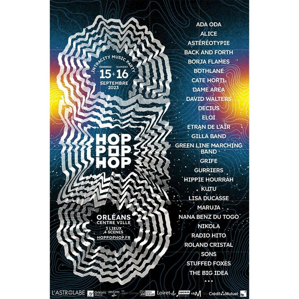 Lineup Poster Hop Pop Hop 2023