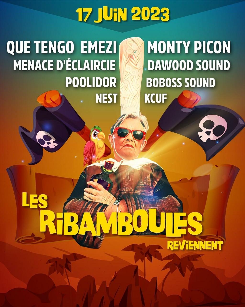 Lineup Poster Les Ribamboules 2023