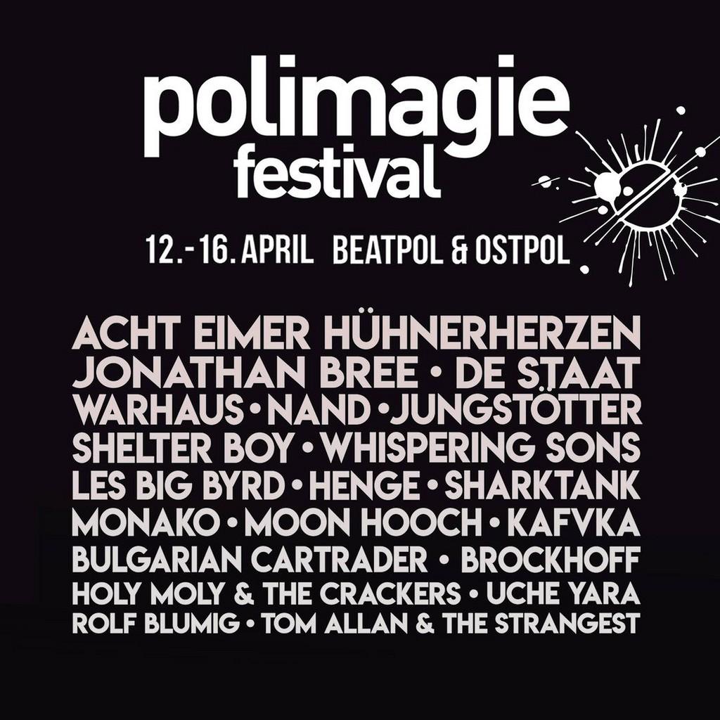 Lineup Poster Polimagie Festival 2023
