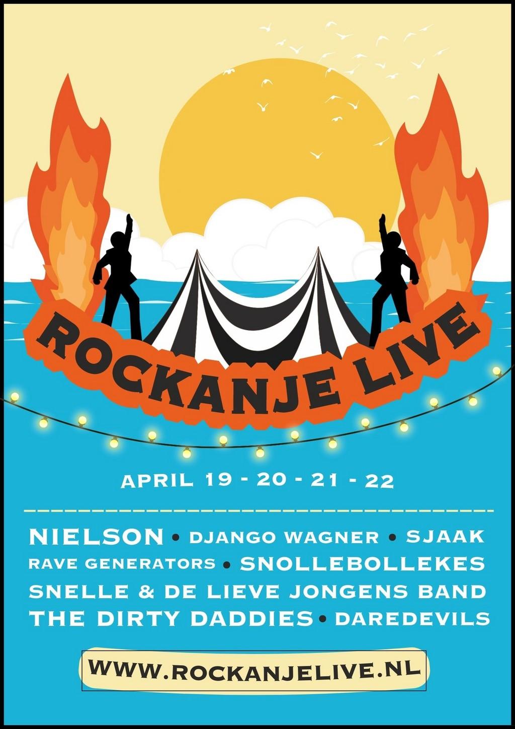 Lineup Poster Rockanje Live 2023