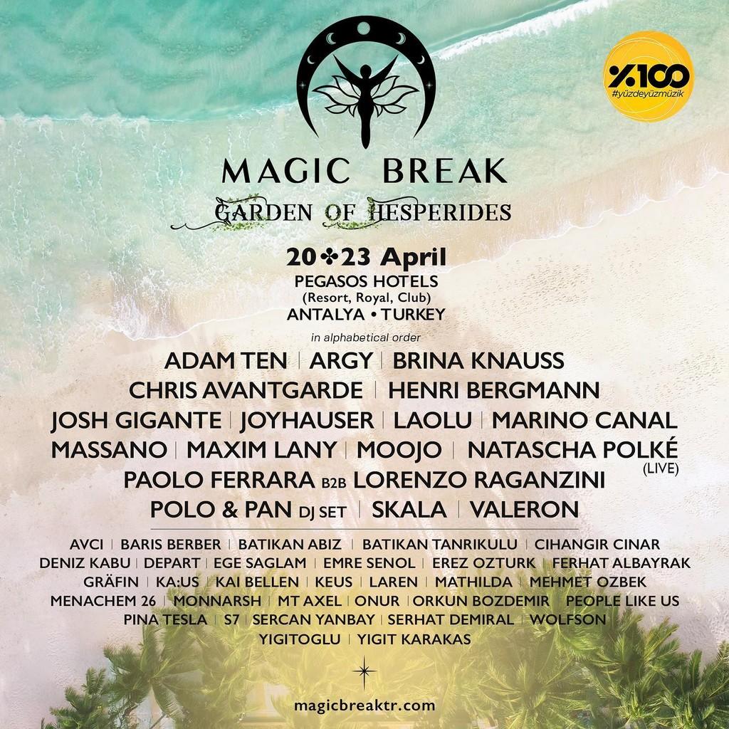 Lineup Poster Magic Break 2023