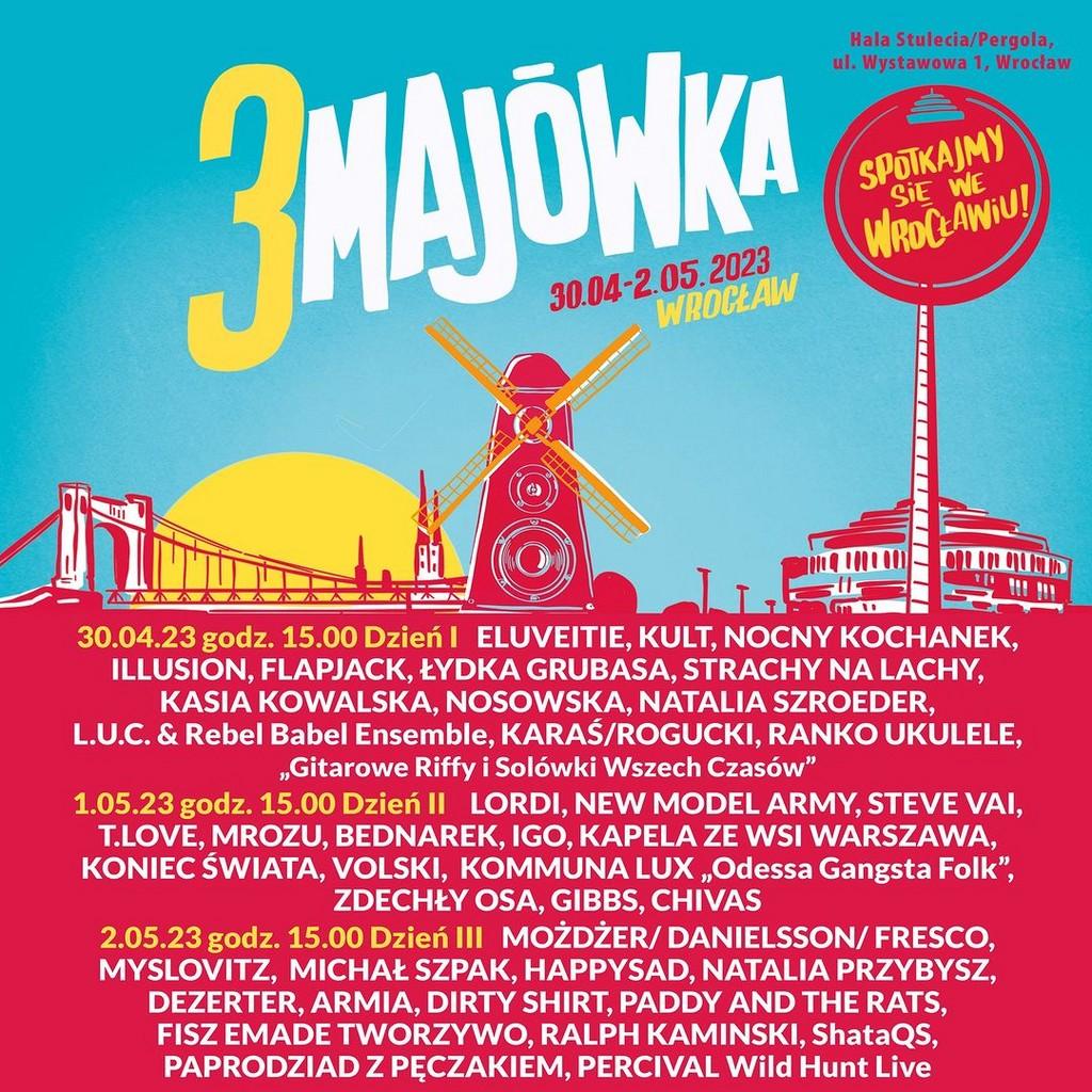 Lineup Poster 3-Majówka 2023