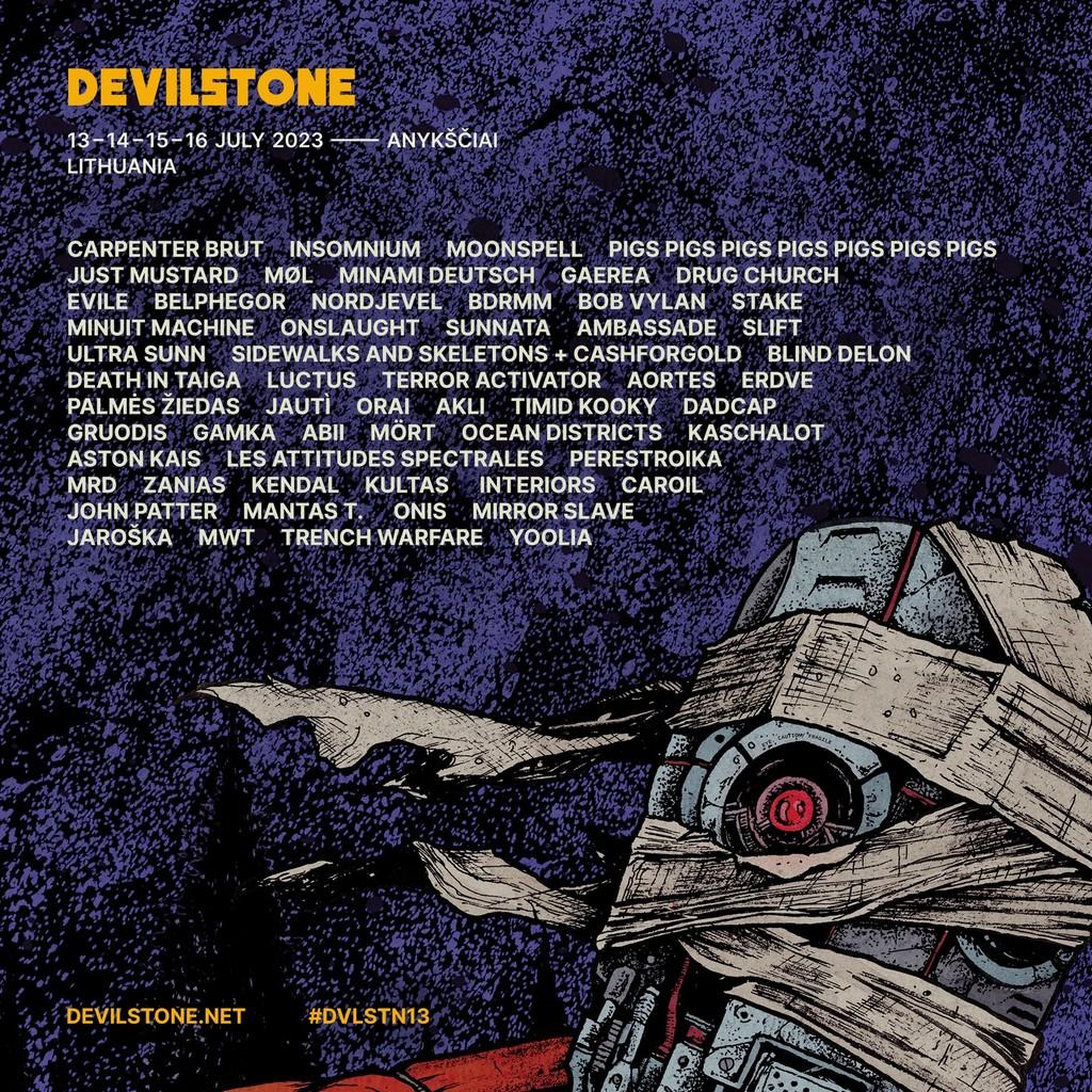 Lineup Poster Devilstone 2023