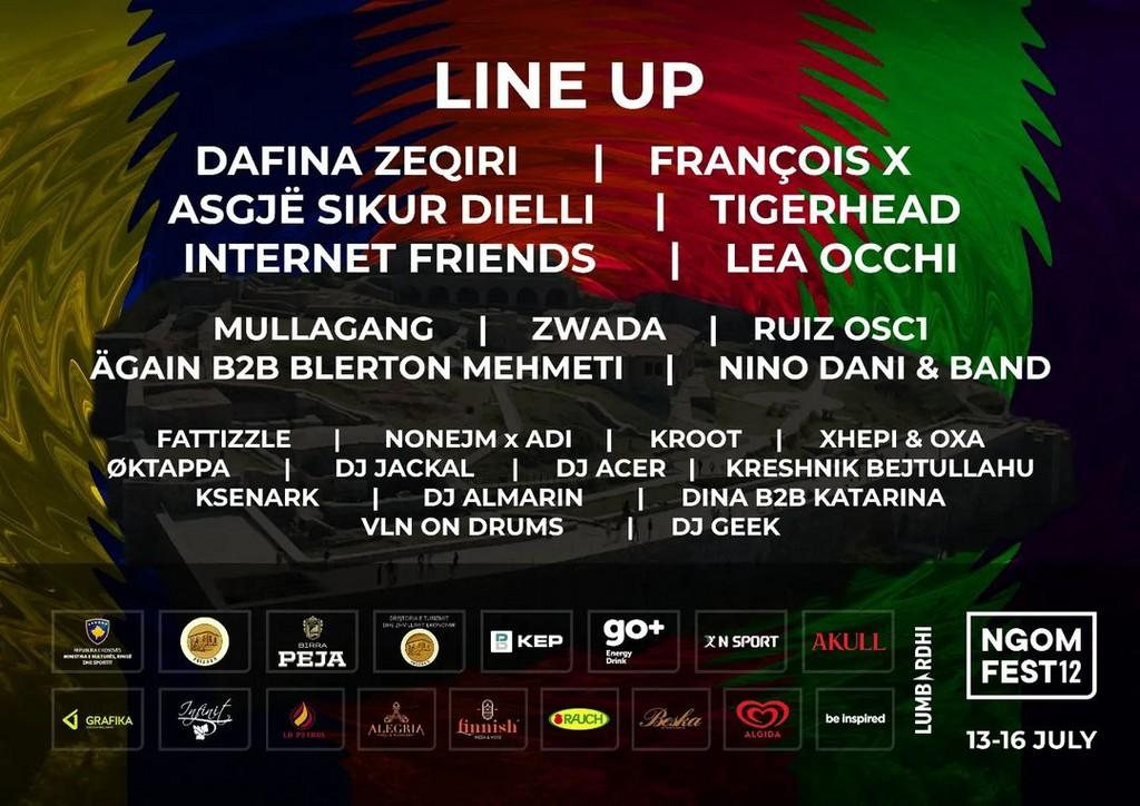 Lineup Poster NGOM Fest 2023