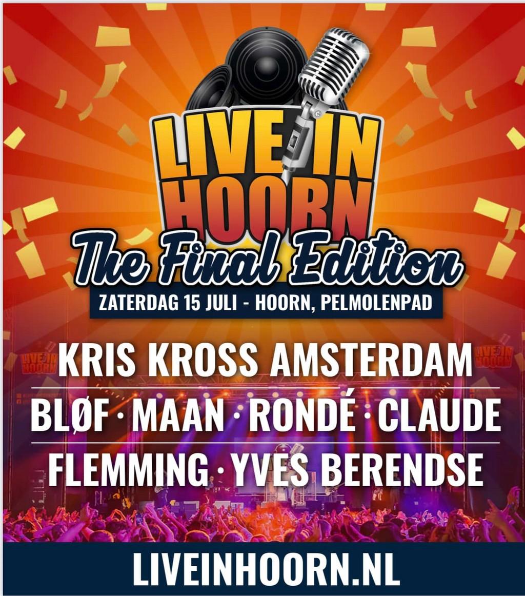 Lineup Poster Live in Hoorn 2023