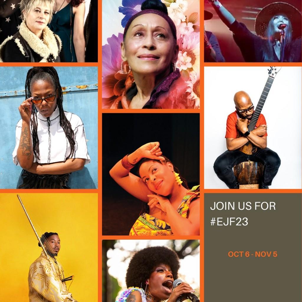 Lineup Poster The Earshot Jazz Festival 2023