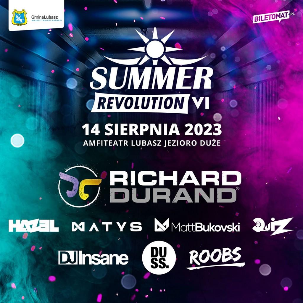 Lineup Poster Summer Revolution 2023