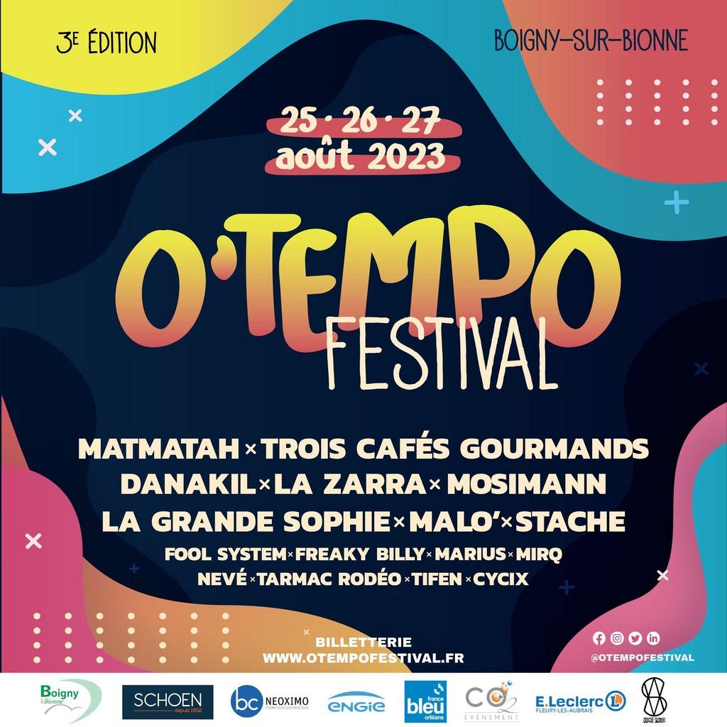 Lineup Poster Festival O'Tempo 2023