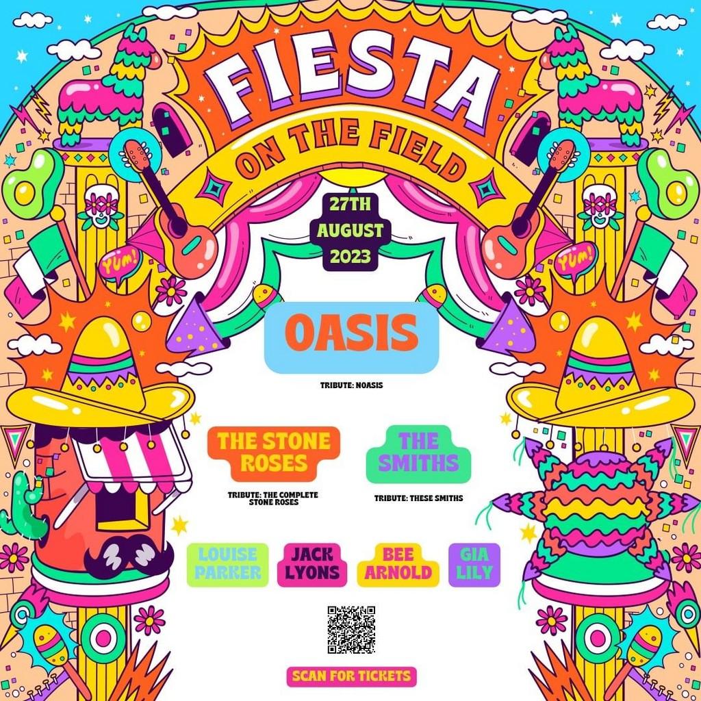 Lineup Poster Fiesta On The Field 2023