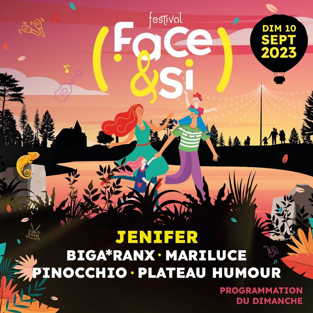 Lineup Poster Face & Si Festival 2023