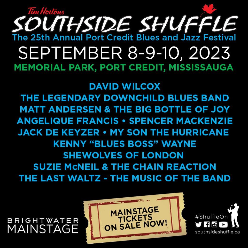 Lineup Poster Southside Shuffle 2023