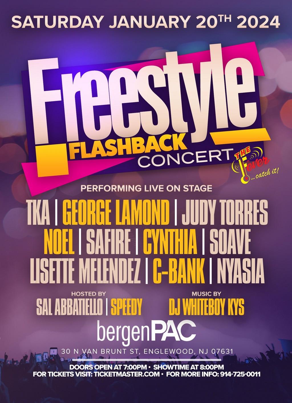 Lineup Poster Freestyle Flashback 2024