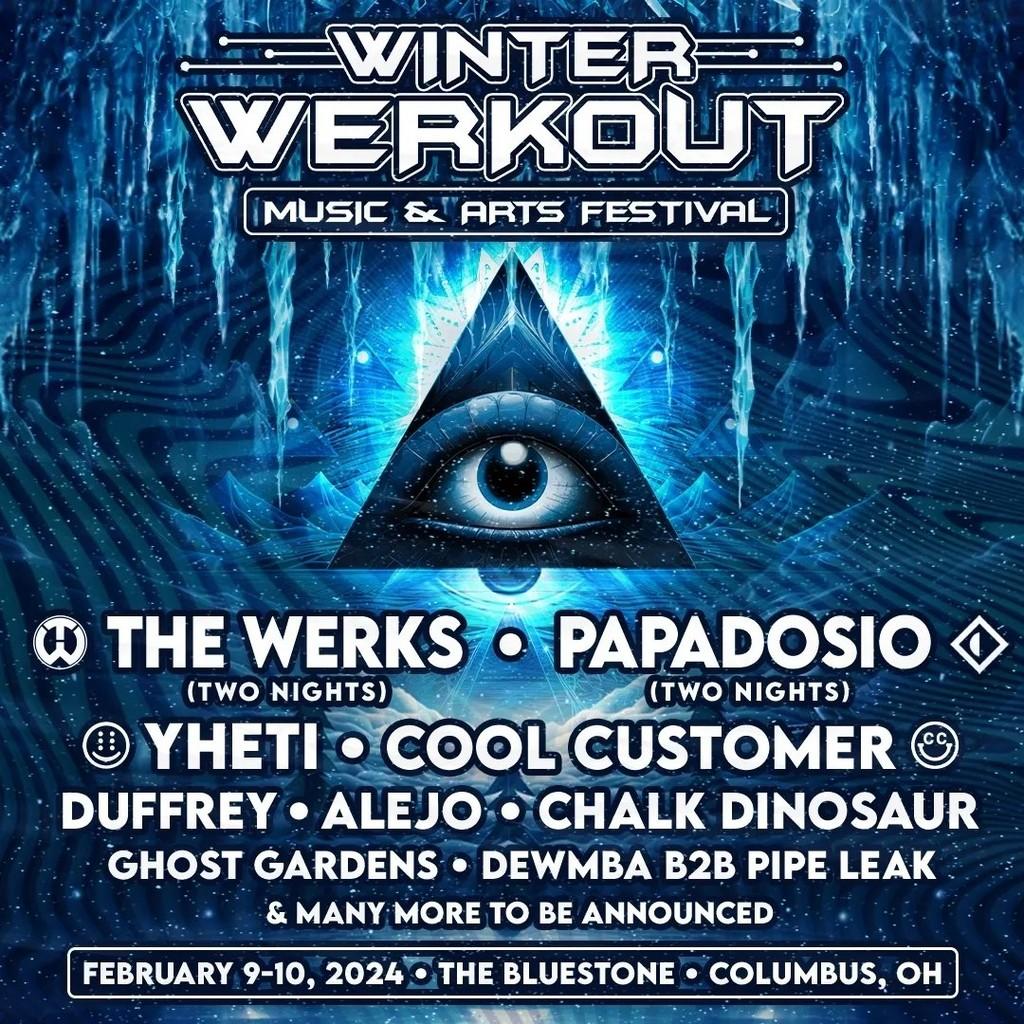 Lineup Poster Winter WerkOut 2024