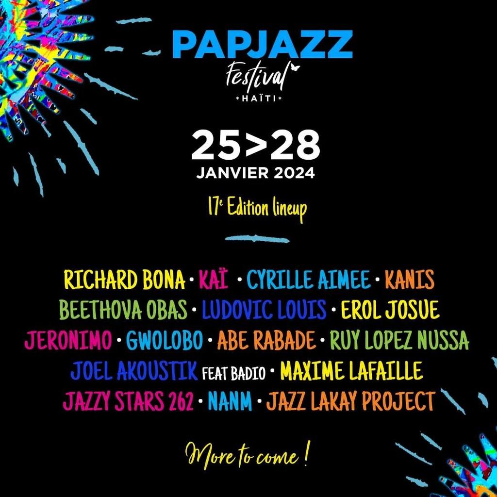 Lineup Poster PapJazz 2024
