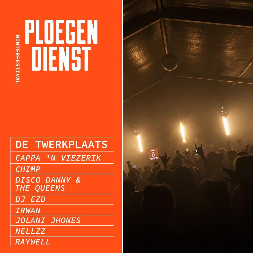 Lineup Poster Ploegendienst Winterfestival 2024