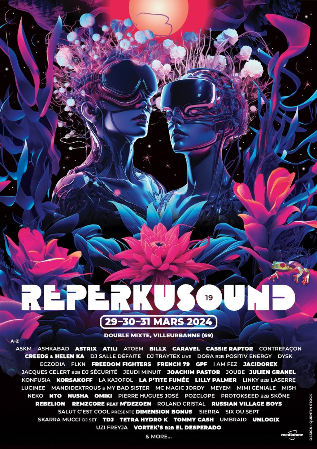 Lineup Poster Reperkusound 2024