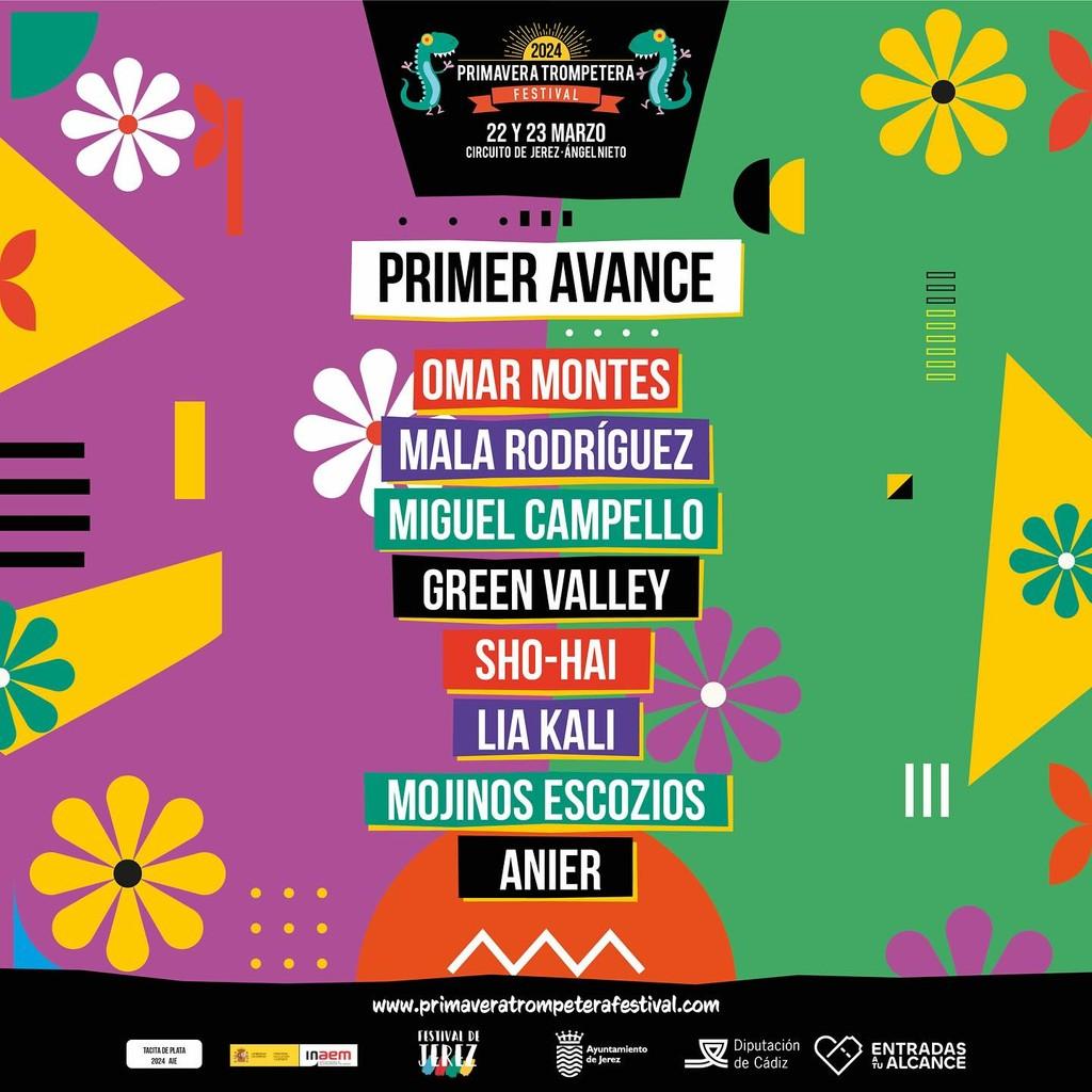 Lineup Poster Primavera Trompetera Festival 2024