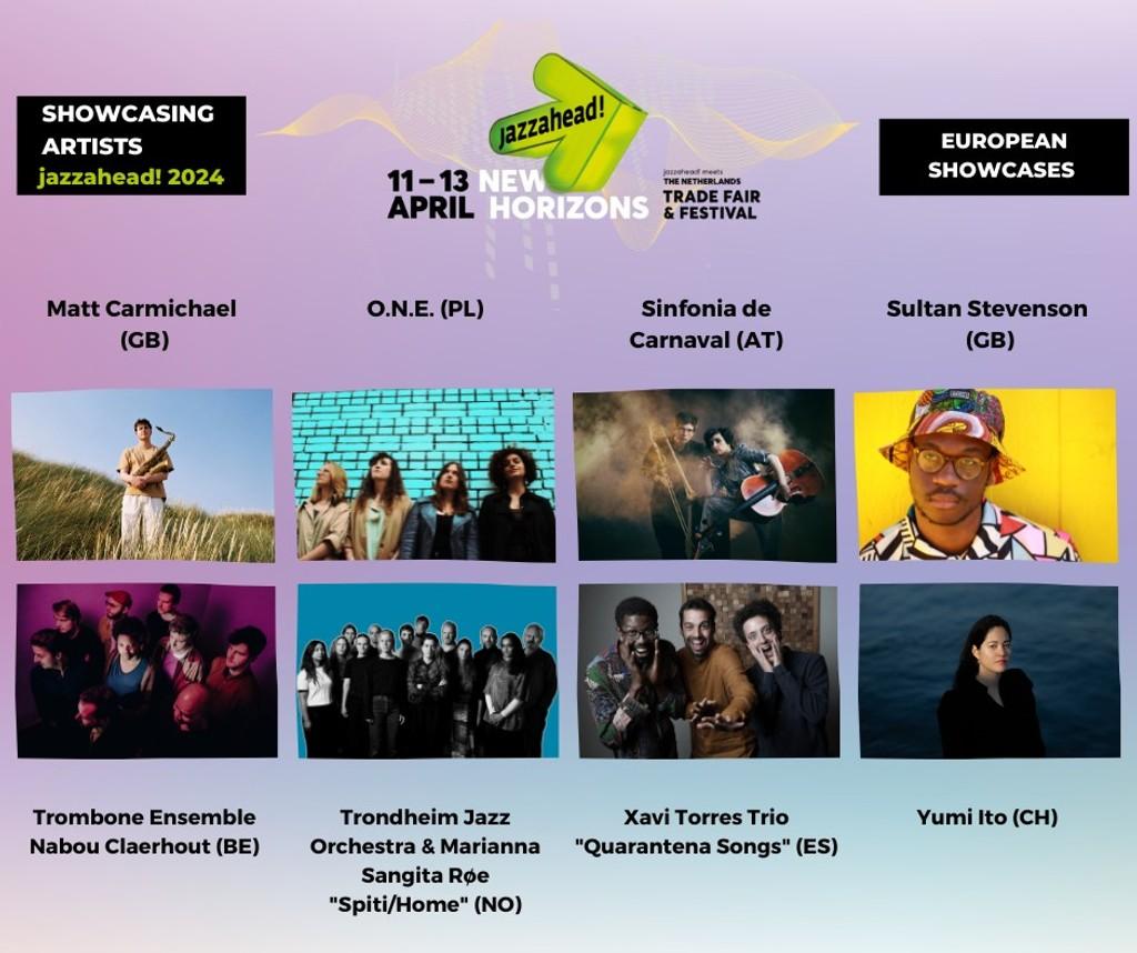 Lineup Poster jazzahead! Festival 2024