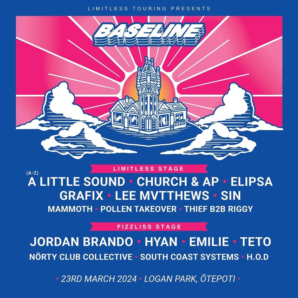 Lineup Poster Baseline Festival 2024