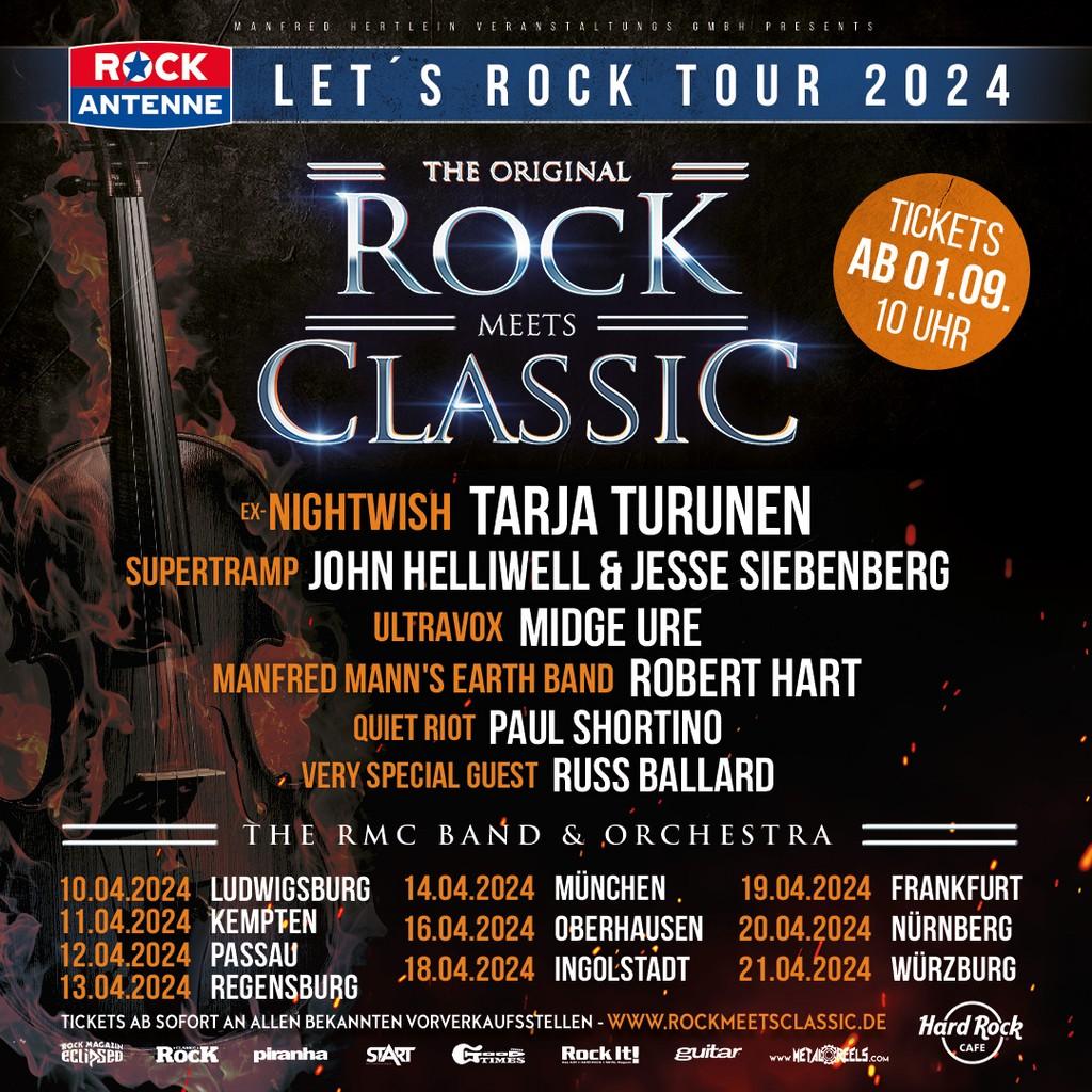 Lineup Poster Rock Meets Classic Passau 2024