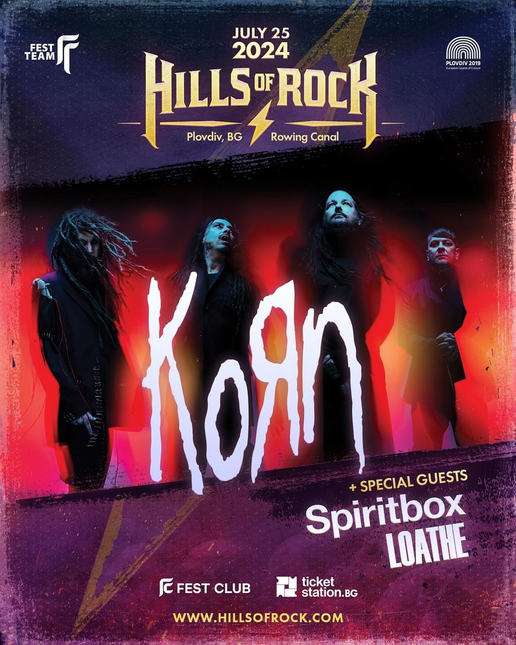 Lineup Poster Hills of Rock 2024