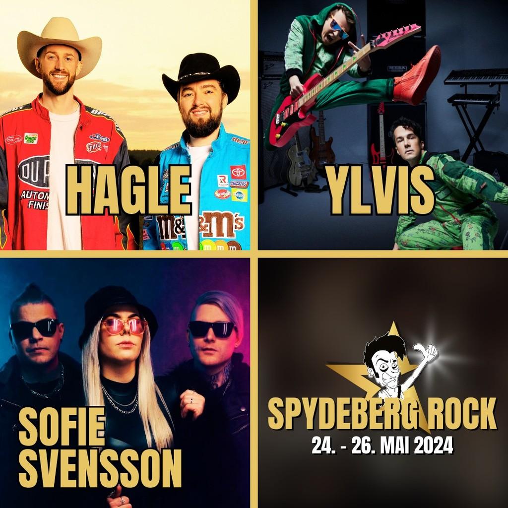 Lineup Poster Spydeberg Rock 2024