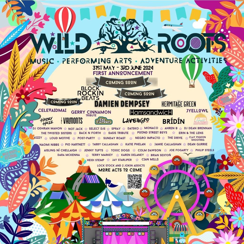 Lineup Poster Wild Roots Festival 2024