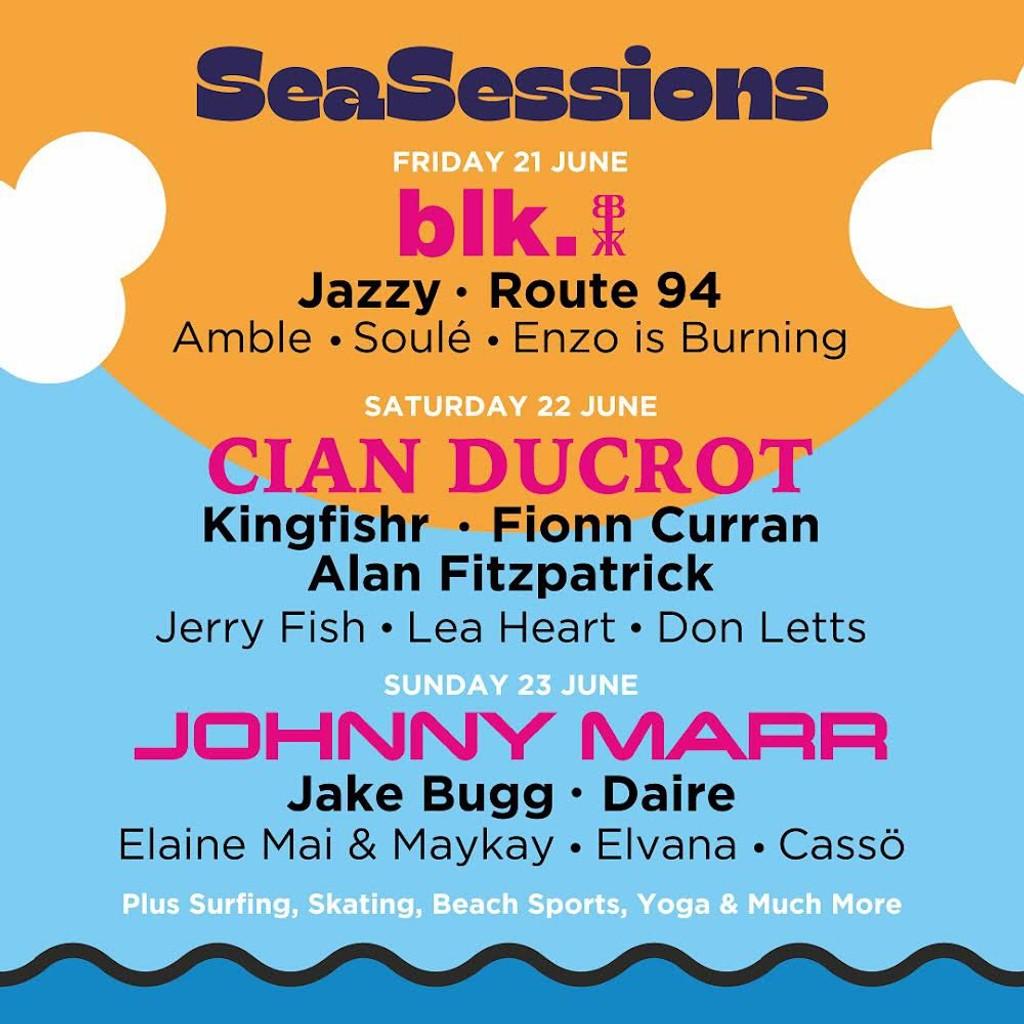 Lineup Poster Sea Sessions Surf & Music Festival 2024