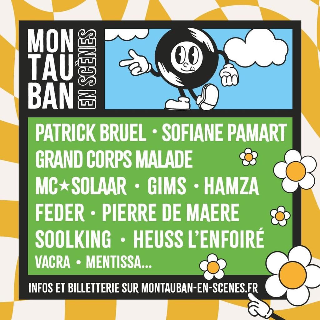 Lineup Poster Montauban en Scènes 2024