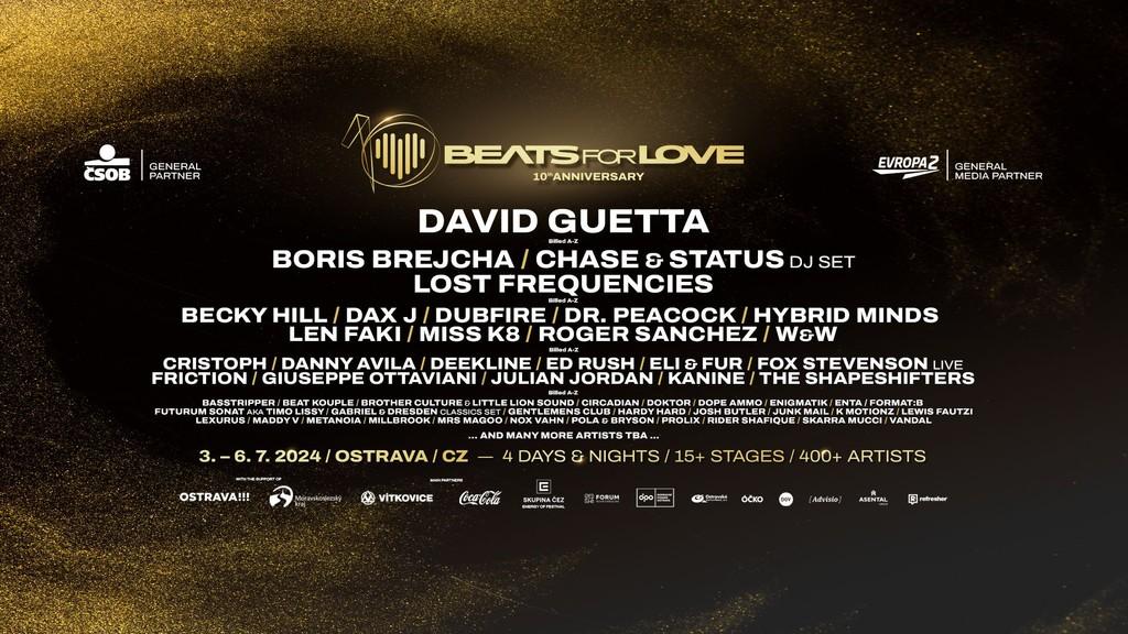 Lineup Poster Beats For Love 2024
