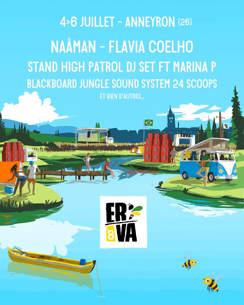 Lineup Poster ERVA Festival 2024