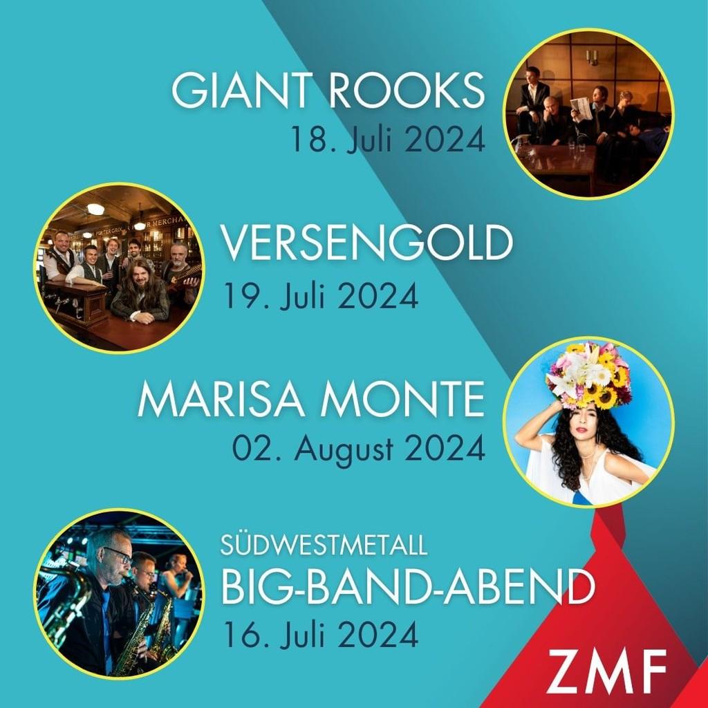 Lineup Poster Zelt-Musik-Festival 2024