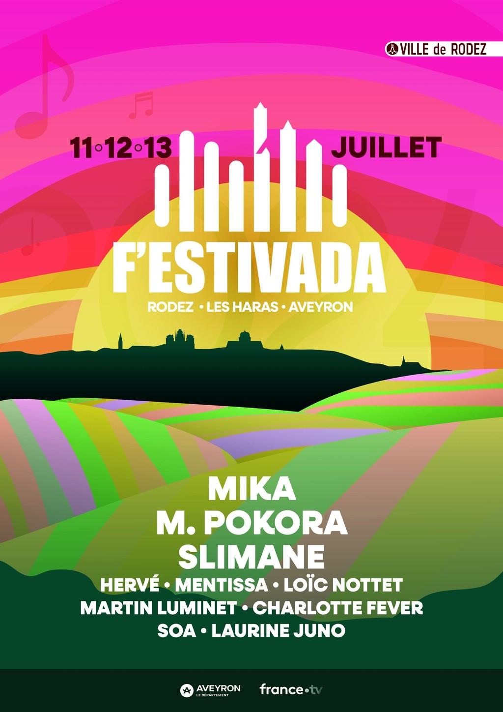 Lineup Poster F’Estivada 2024