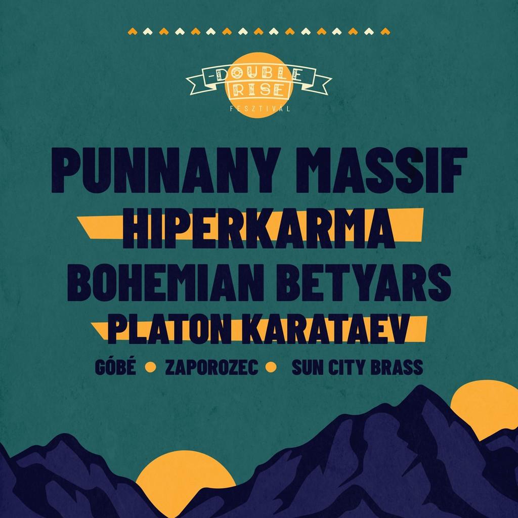 Lineup Poster Double Rise Festival 2024