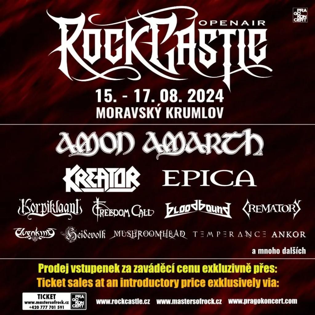 Lineup Poster Rock Castle Open Air 2024