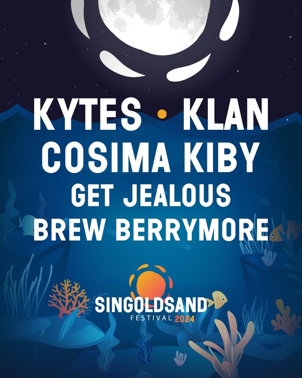 Lineup Poster Singoldsand Festival 2024