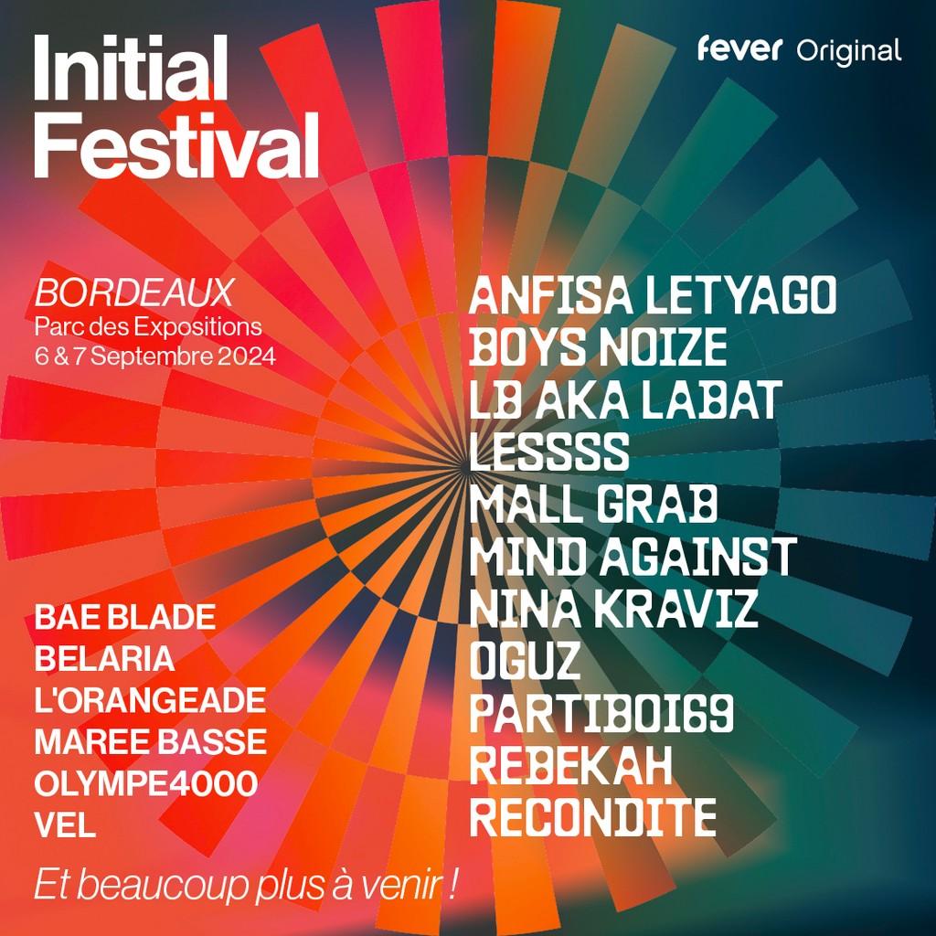 Lineup Poster Initial Festival 2024