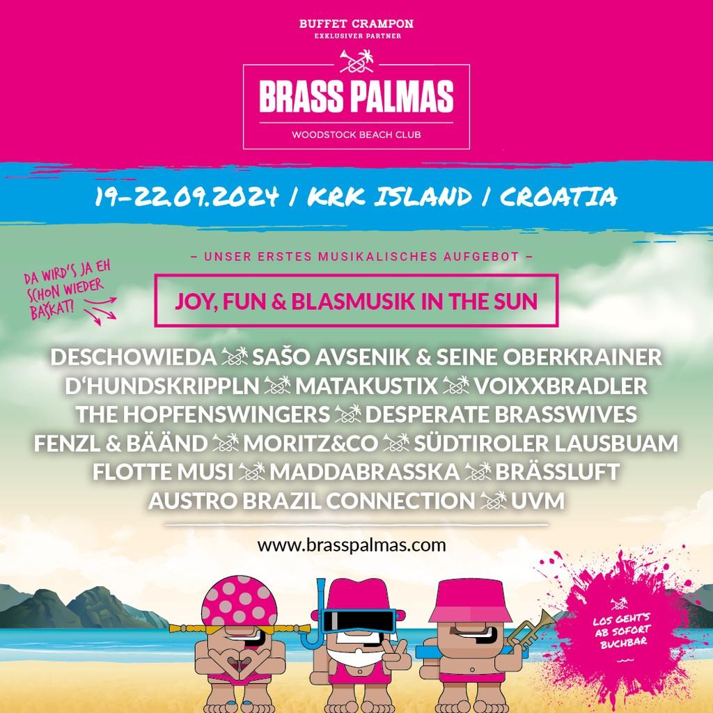 Lineup Poster Brass Palmas 2024