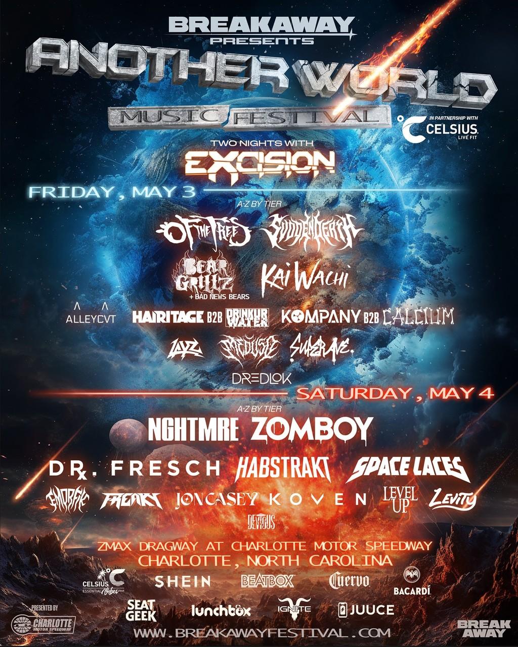 Lineup Poster Another World 2024