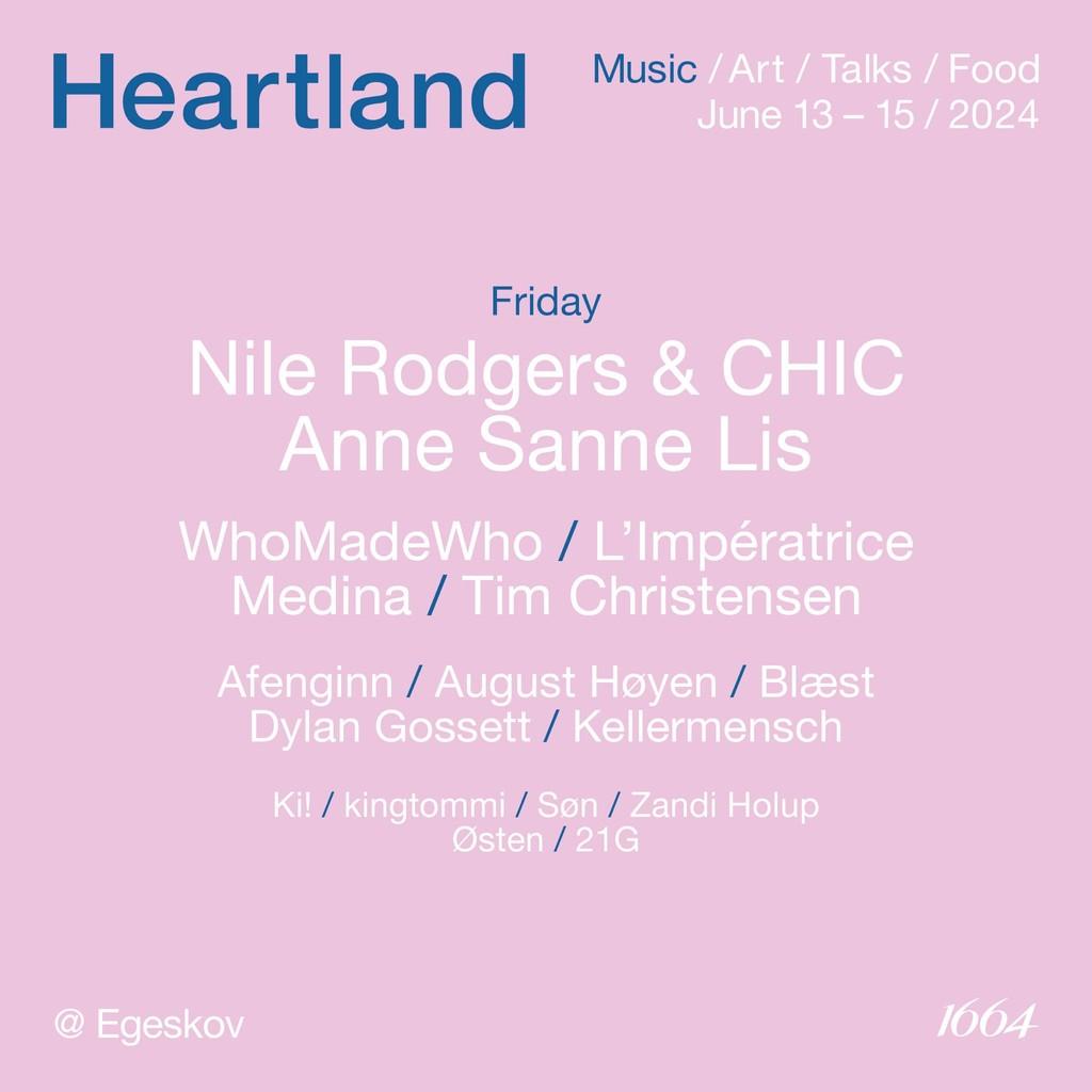 Lineup Poster Heartland Festival 2024