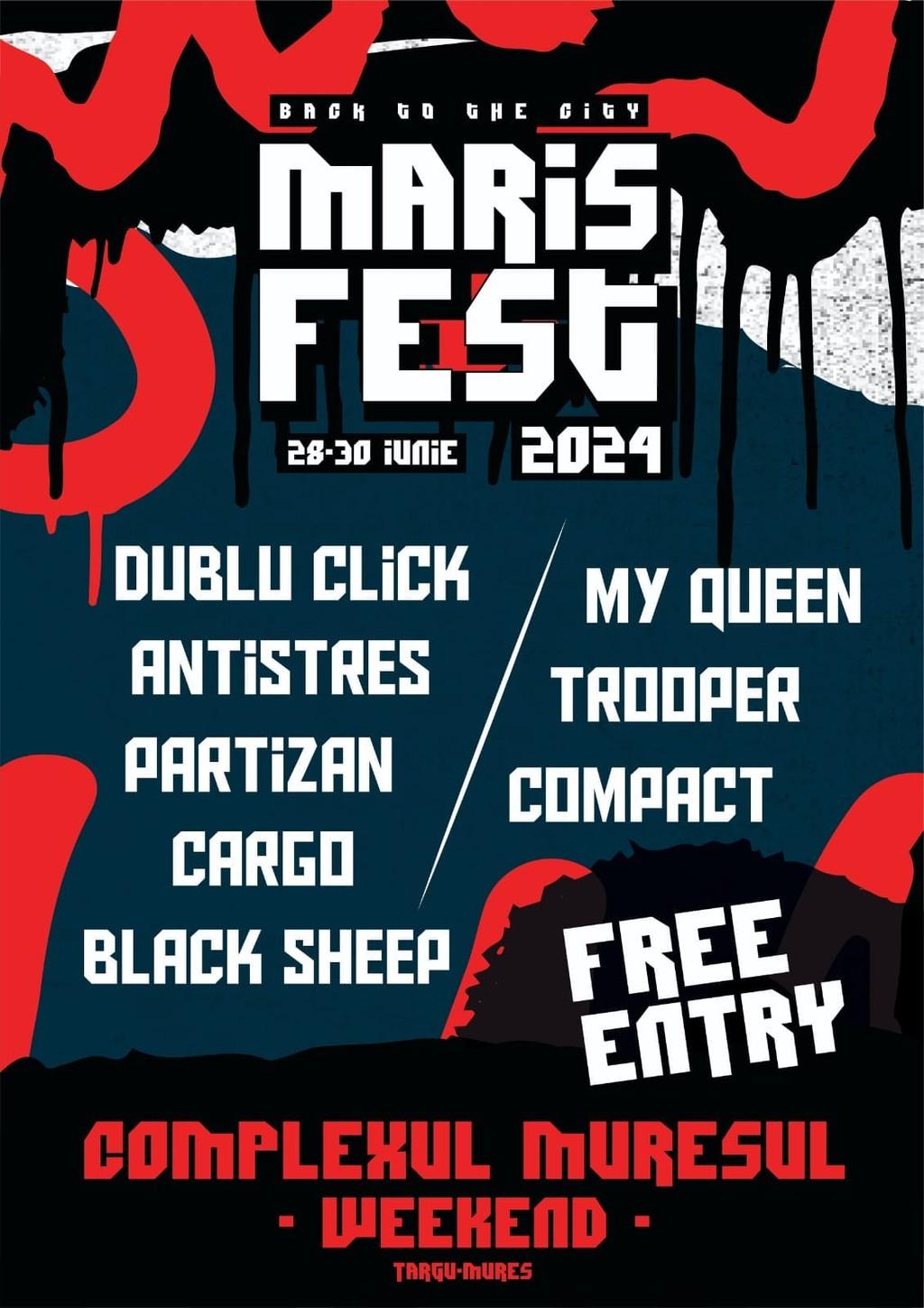 Lineup Poster Maris Fest 2024