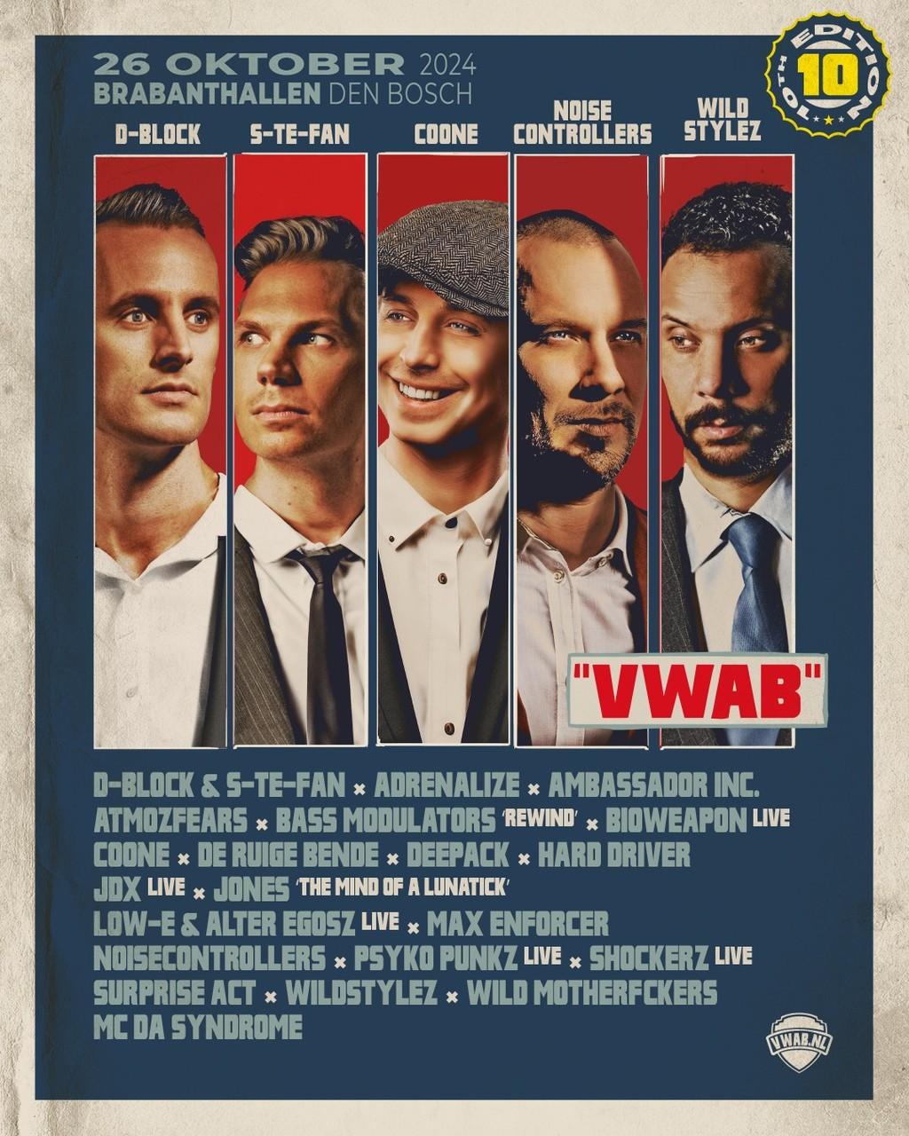 Lineup Poster Vroeger Was Alles Beter 2024