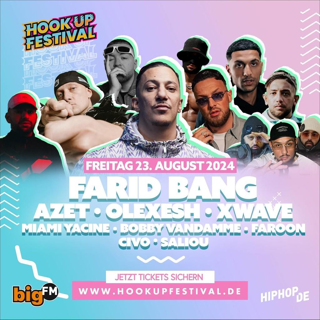 Lineup Poster Hook Up Festival 2024