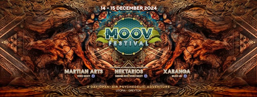 Lineup Poster Moov Festival 2024