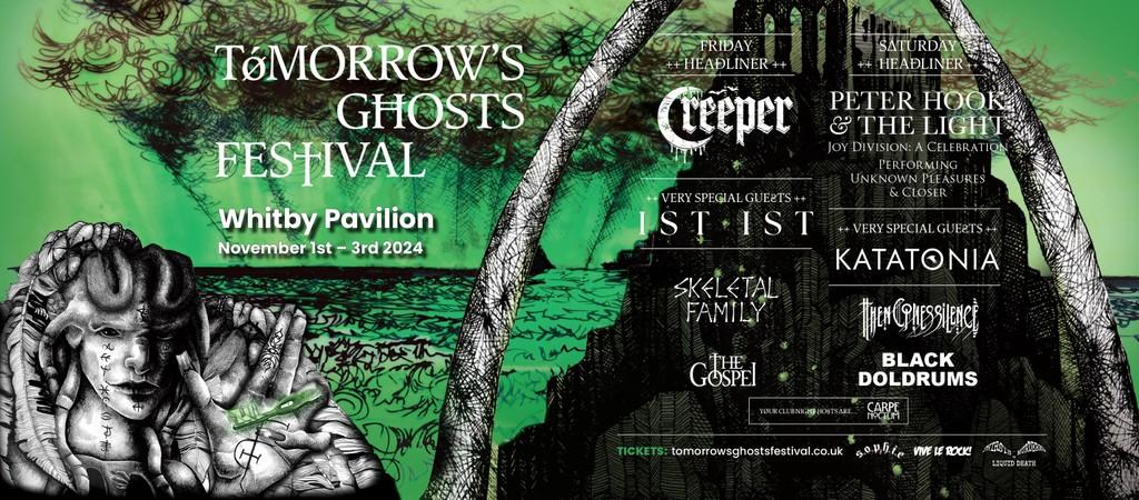 Lineup Poster Tomorrow’s Ghosts Festival 2024