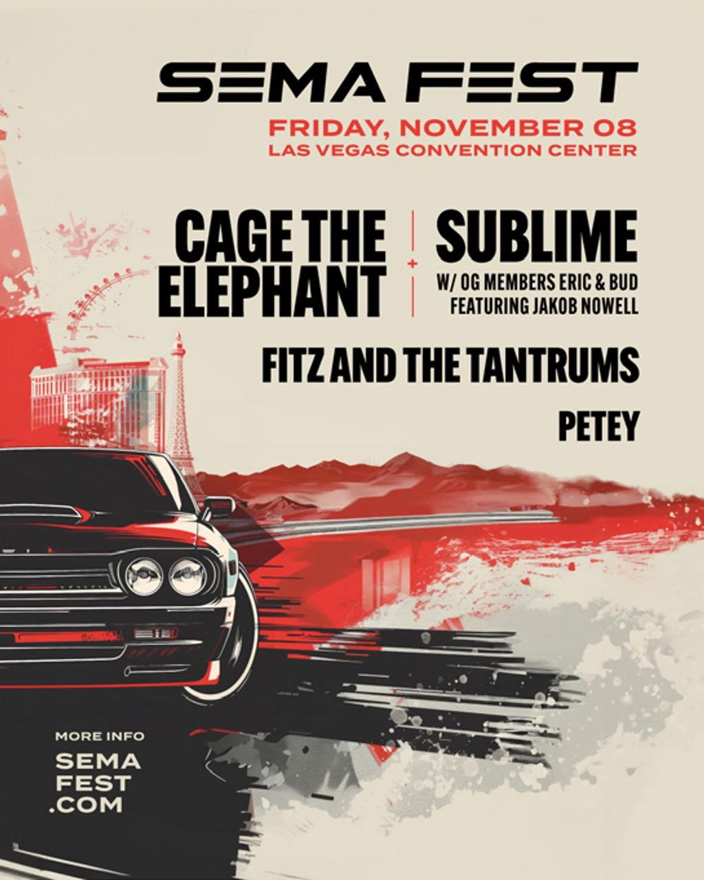 Lineup Poster SEMA Fest 2024