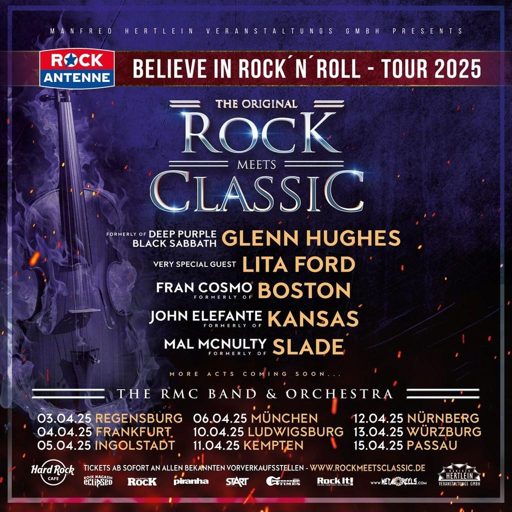 Lineup Poster Rock Meets Classic Passau 2025